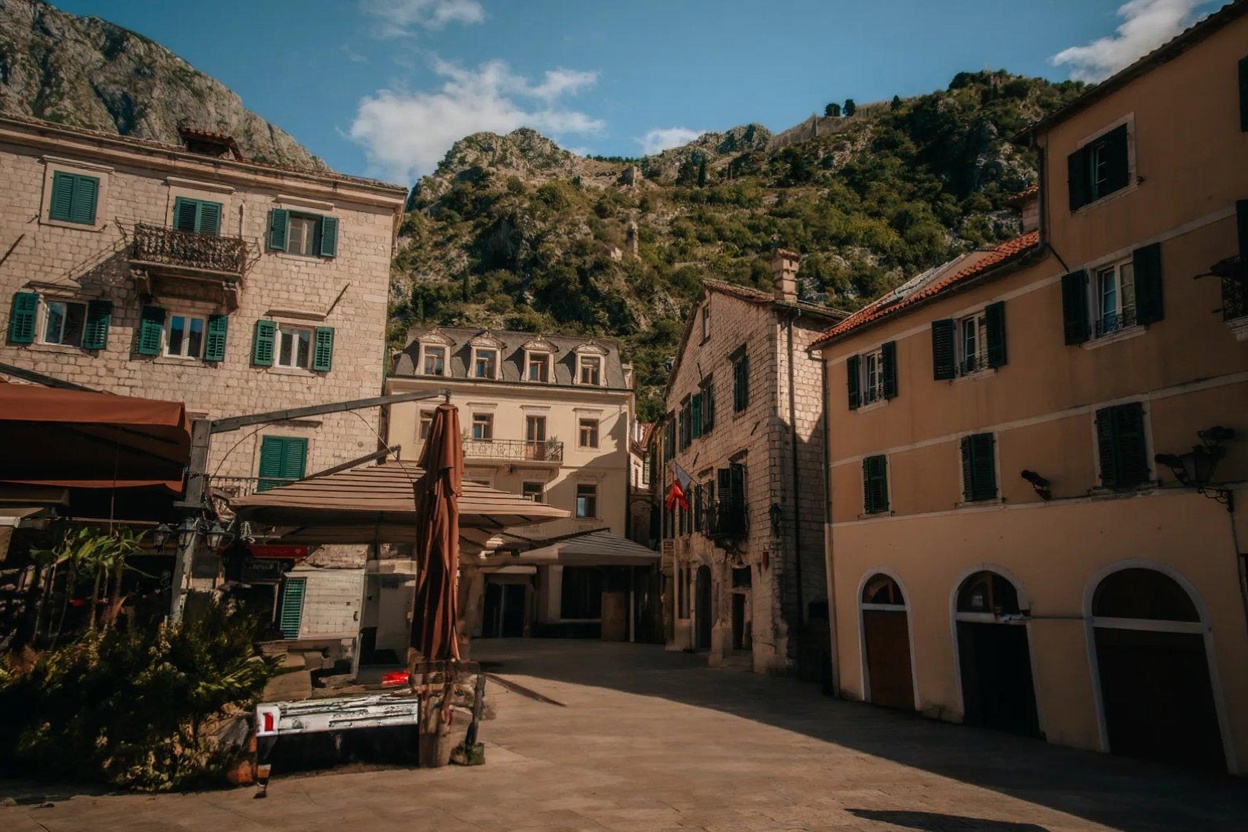 Kotor Old Town at night — quiet streets, lit lanterns, no reason to feel uneasy