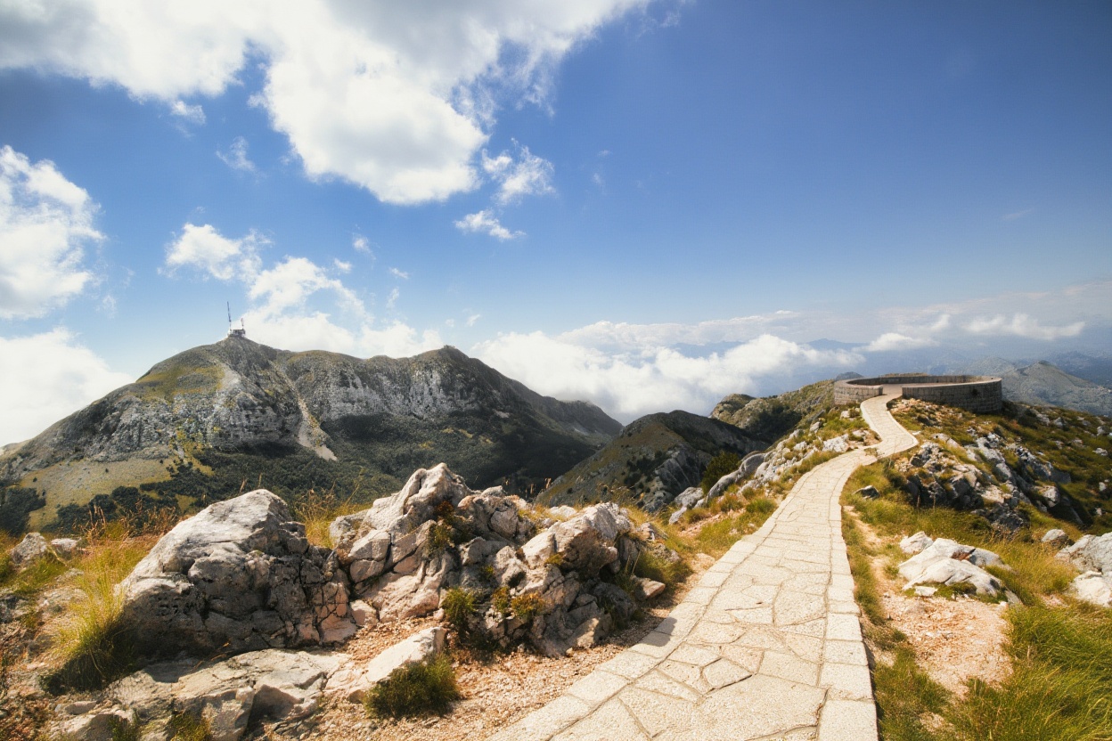 The Kotor–Lovćen road — 25 hairpin bends, extraordinary views, not for nervous drivers