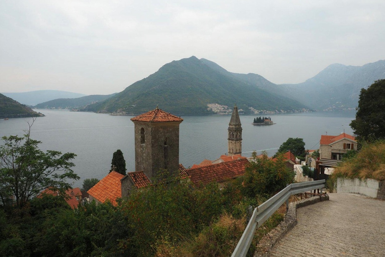 The Bay of Kotor coastal road — beautiful, but a hire car genuinely makes it easier to explore